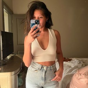 Out From Under Hailey Seamless Plunging Bra Top